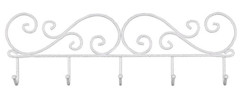 Фото Вешалка настенная Кружева 5 от производителя Завод металлических изделий в Джанкое по цене 300 ₽