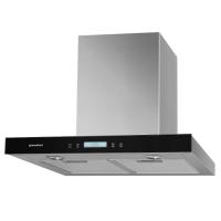 Вытяжка купольная Prima plus 60 (600х500хh400(780)) (Материал Металл/Стекло , Цвет Металлик/Черный) в Джанкое от производителя 