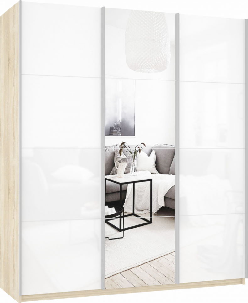 Фото Шкаф-купе Прайм (2,1 - 3 двери) от производителя Мебельная компания Е1 в Джанкое по цене 48&nbsp;840 ₽