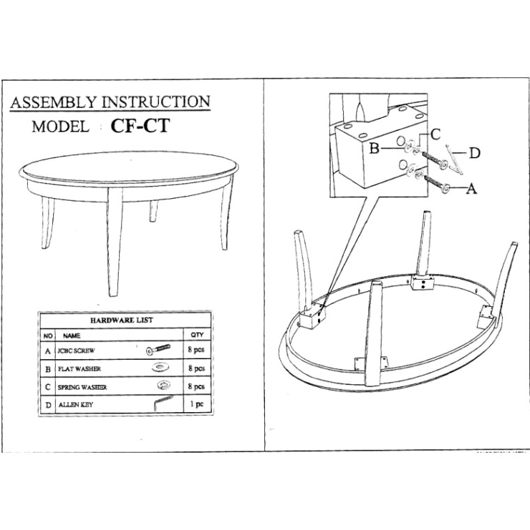 Фото Стол журнальный Signal California C от производителя Signal в Джанкое по цене 28 290 ₽