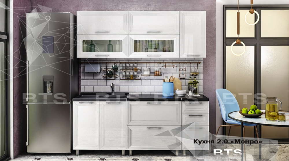 Фото Кухня Монро (2,0) от производителя БТС  в Джанкое по цене 38 040 ₽