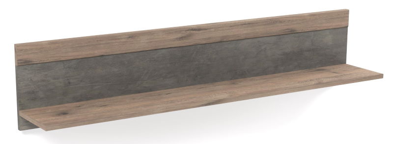 Фото Полка навесная Денвер Д-7 от производителя СБК в Джанкое по цене 3&nbsp;120 ₽