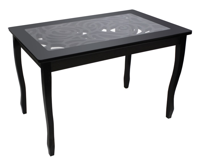 Фото Стол обеденный Стиль 2 Ажур от производителя Мебель из стекла в Джанкое по цене 13&nbsp;370 ₽