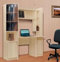 Стол компьютерный Омега-1  (лдсп, лдсп-венге,  венге, дуб млечный (Фант-мебель) ) в Джанкое от производителя 