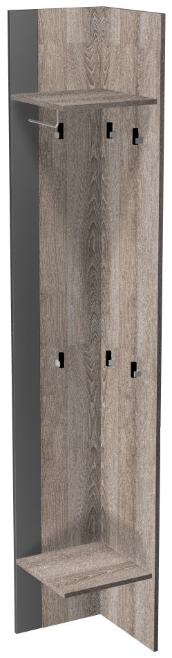 Фото Полка угловая Ханна ПХ-3  от производителя СБК в Джанкое по цене 4&nbsp;890 ₽