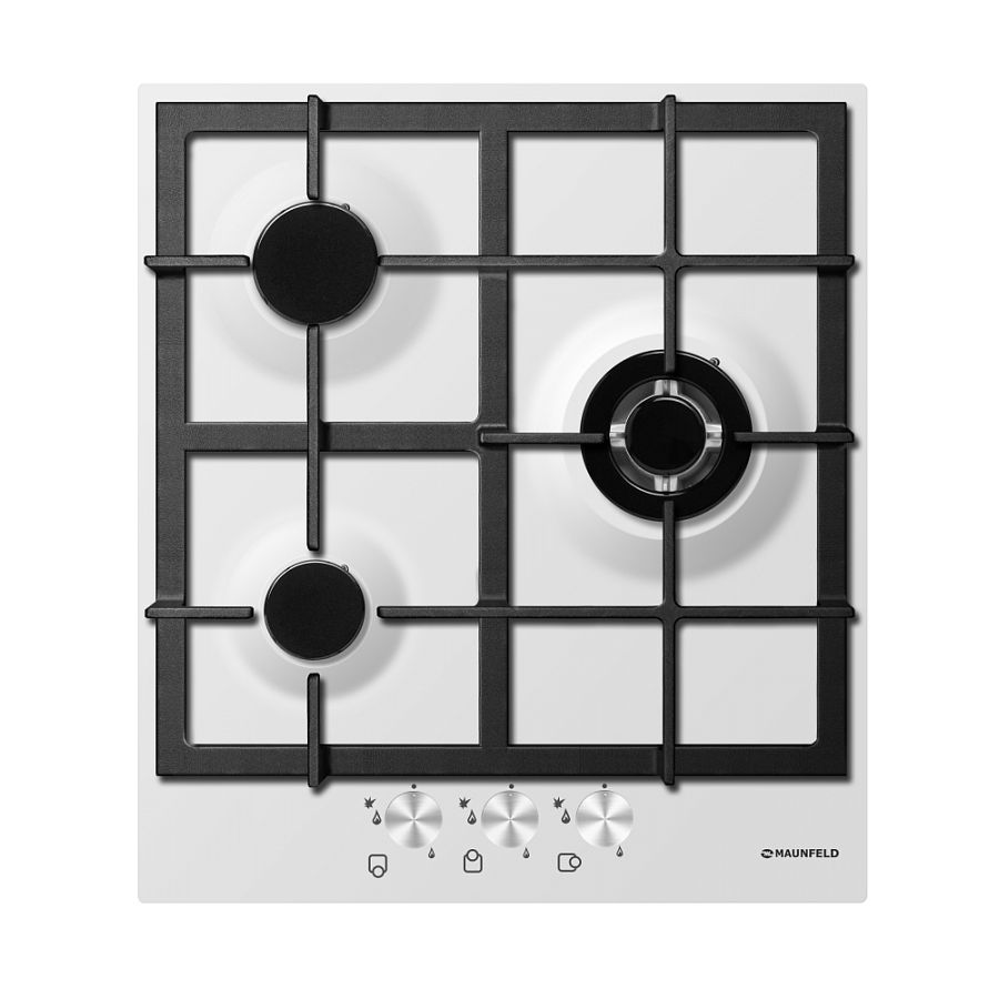 Фото Варочная поверхность газовая 3-х комф. MGHE 43 71 (450х520) от производителя Maunfeld в Джанкое по цене 15 450 ₽