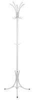 Вешалка напольная белое серебро