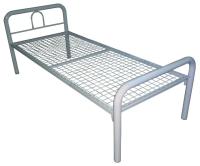 Фото  кровать односпальная венера-51 (см 80х190) основание сетка производитель Металл-Конструкция
