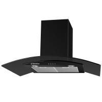 Вытяжка купольная Ancona plus (C) 90 (900х500хh500(980)) (Материал Металл/Стекло , Цвет Черный/Черный) в Джанкое от производителя 