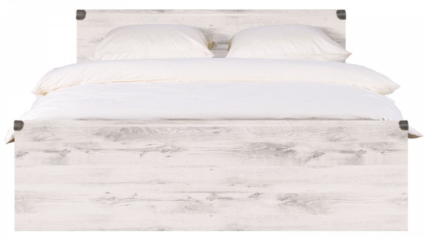 Фото Кровать двуспальная Индиана JLOZ (СМ 160х200) без основания от производителя Black Red White (БРВ) в Джанкое по цене 17&nbsp;850 ₽