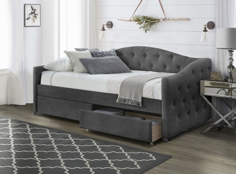 Фото Кровать односпальная Halmar Aloha (СМ 90х200) c ортопедическим основанием от производителя Halmar  в Джанкое по цене 54 950 ₽