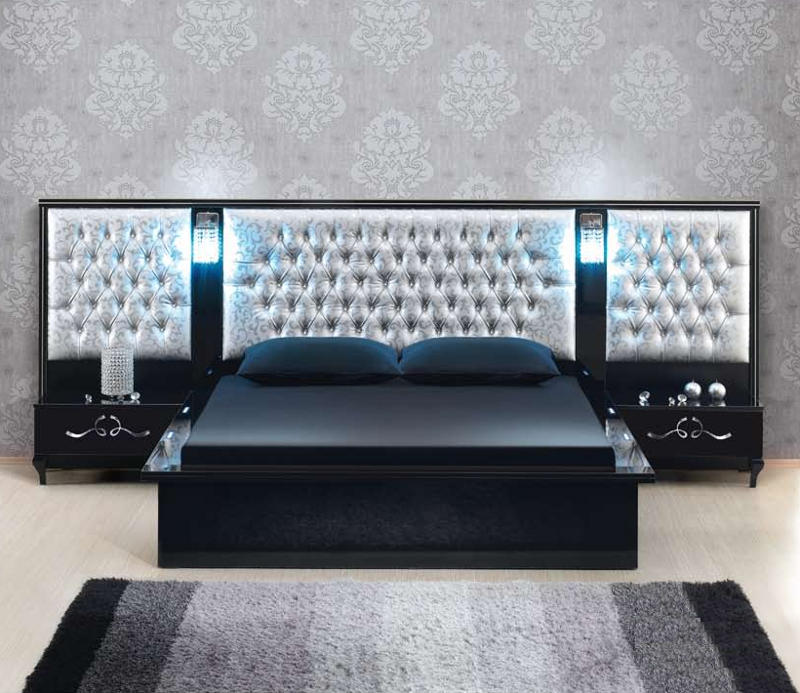 Фото Кровать двухспальная Авангард (ГР 1900х2100хh1340) (СМ 1600х2000) от производителя  в Джанкое по цене 58 520 ₽