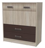 Комод комбинированный Румба (венге-дуб сонома (Гранд Кволити) ) в Джанкое от производителя 