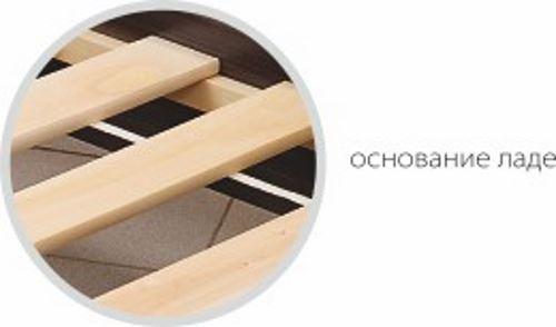 Фото Кровать двуспальная (СМ 160х200) комплектуется ладе от производителя Марибель в Джанкое по цене 10 600 ₽