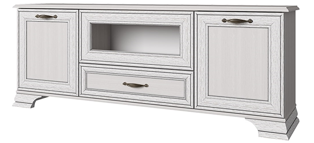 Фото Тумба RTV 1V2D1S Тиффани (Tiffany) от производителя Анрэкс в Джанкое по цене 22 980 ₽