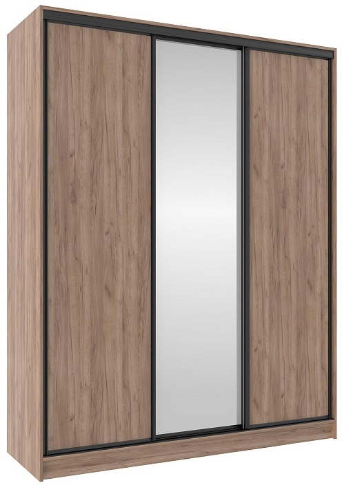 Фото Шкаф-купе 2000 Домашний (3 двери) от производителя Глазов в Джанкое по цене 40 330 ₽