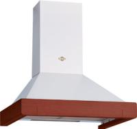 Вытяжка купольная Stevia 160 (600х500хh680(970)) (Материал Металл/Дерево , Цвет Белый/Вишня) в Джанкое от производителя 