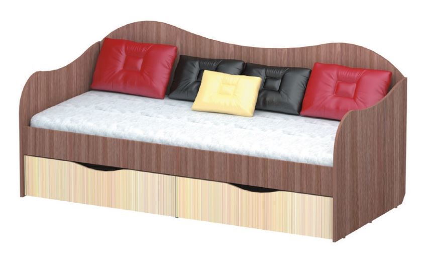 Фото Кровать односпальная Бокс (СМ 90х200) от производителя Пирамида в Джанкое по цене 11 880 ₽