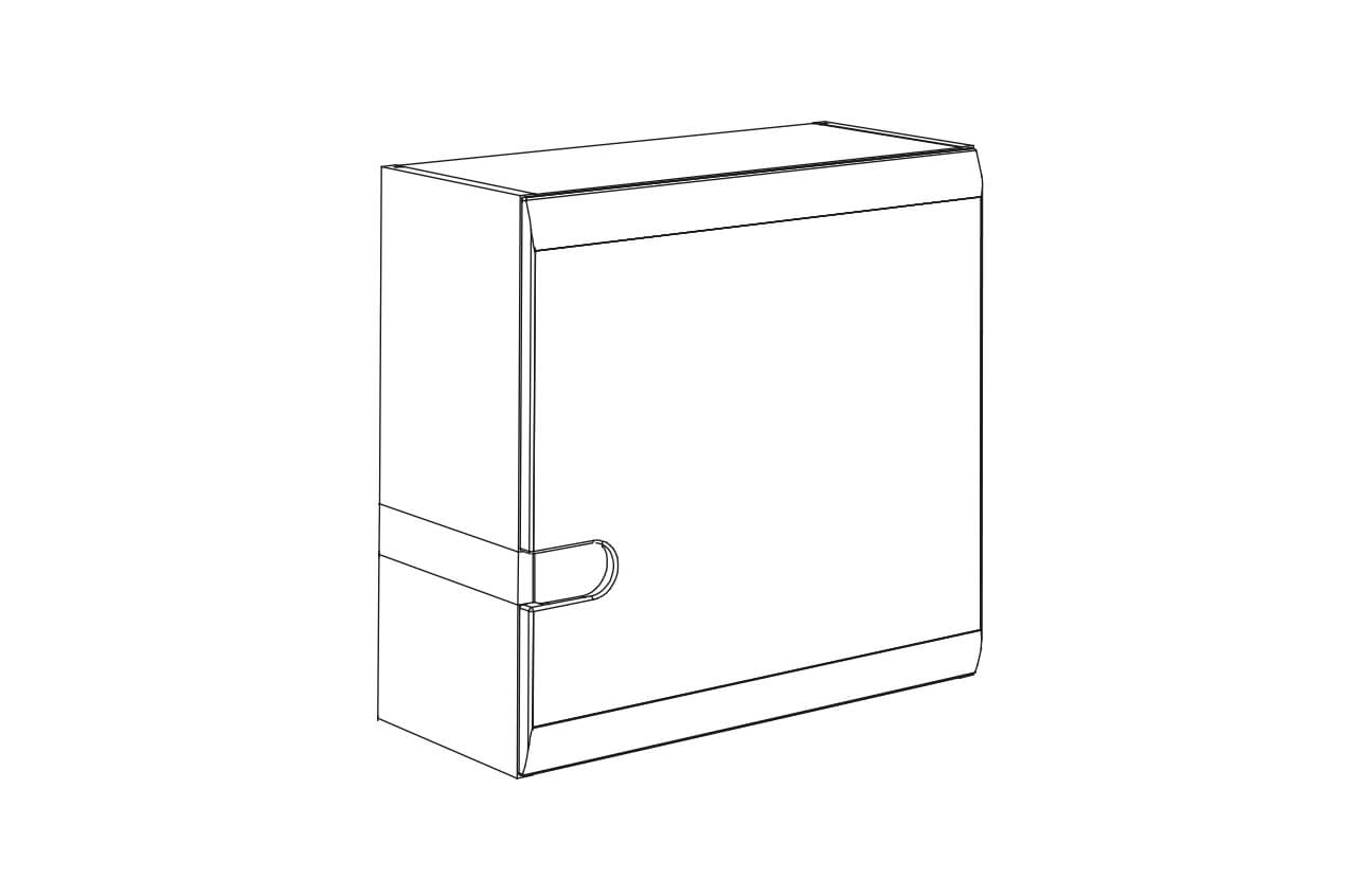 Фото Шкаф навесной 1D/TYP65 Линате (Linate) от производителя Анрэкс в Джанкое по цене 9 840 ₽