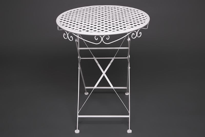 Фото Стол кованый складной Патио (Patio) от производителя Tetchair в Джанкое по цене 9&nbsp;720 ₽