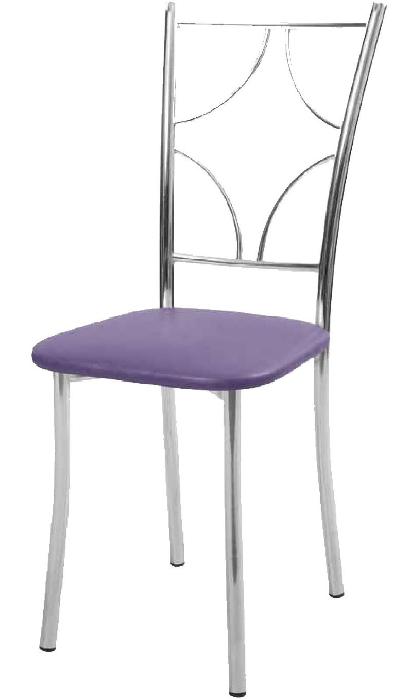 Стул Ромб Стандарт ( Обивка стула:кожзам , хром, 873 (Кристалл) ) Стул Ромб Стандарт ( Обивка стула:кожзам , хром, 873 (Кристалл) )