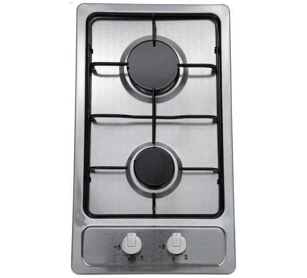 Фото Варочная поверхность газовая 2-х конф. VENTOLUX HG320 EES INOX 2 (600х520хh43) от производителя  в Джанкое по цене 9 050 ₽