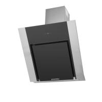 Вытяжка наклонная Modern 80 (796х480хh845(1125)) (Материал Металл/Стекло , Цвет Металлик/Черный) в Джанкое от производителя 