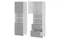 Кухня Бронкс пенал П-62 (белый, бетон,(Леко)) в Джанкое от производителя 