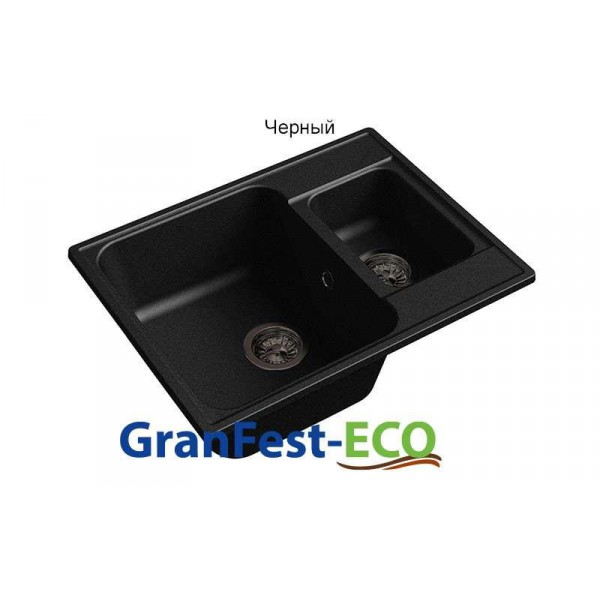 Фото Мойка Granfest eco-09 (ГР 620х480хh200) (шир.ящ.min 600) без сифона от производителя Granfest в Джанкое по цене 3 730 ₽