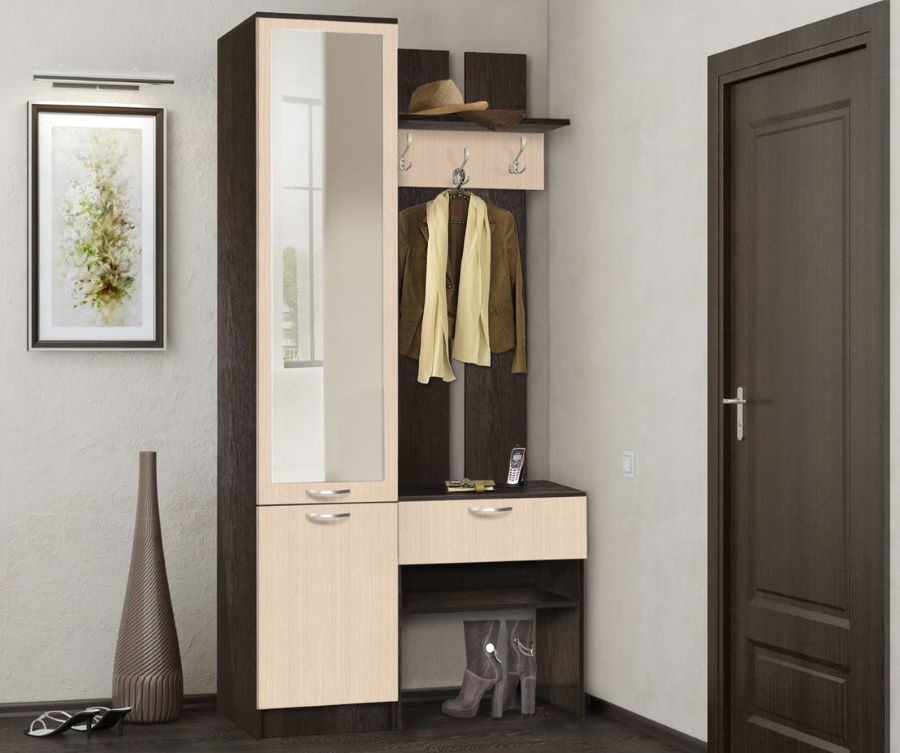 Фото Прихожая Иннэс-3 (левая) от производителя Диал в Джанкое по цене 7&nbsp;650 ₽