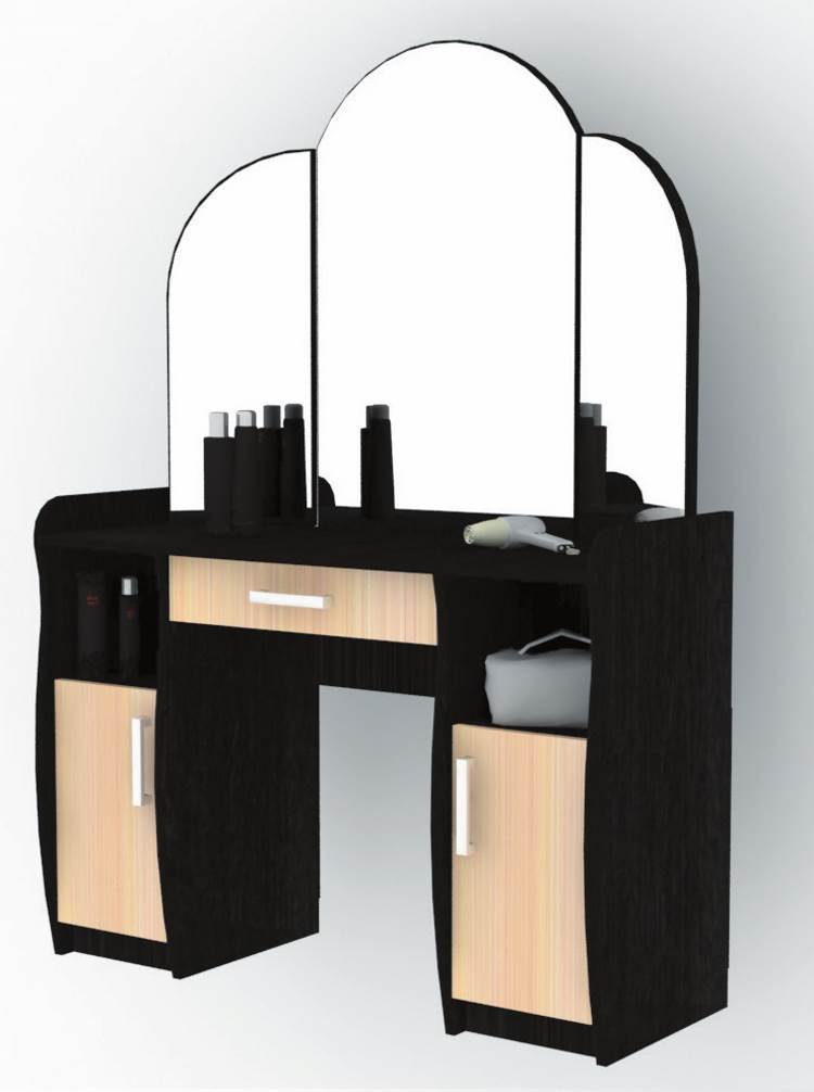 Фото Стол трюмо с зеркалом Галант-2  от производителя Пирамида в Джанкое по цене 9&nbsp;510 ₽