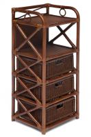 Фото mebel-iz-rotanga этажерка andrea (460х410хh1070)   производитель Tetchair