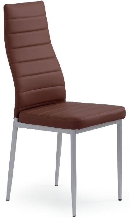 Стул Halmar K70 ( Обивка стула:экокожа , серый, темно-коричневый (Halmar ) ) Стул Halmar K70 ( Обивка стула:экокожа , серый, темно-коричневый (Halmar ) )