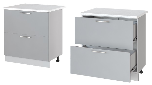 Фото Кухня Бронкс стол-рабочий Н-82 от производителя Леко в Джанкое по цене 8&nbsp;800 ₽