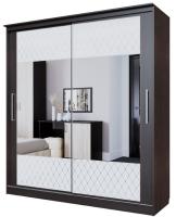 Фото shkaf-kupe-v-spalnyu шкаф-купе №19 классик белый (1,7 - 2 двери) производитель SV-мебель