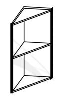 Фото kukhnya-diana-4-provans-fant кухня диана-4 прованс шкаф настенный 284 (шву-3) производитель Фант-мебель