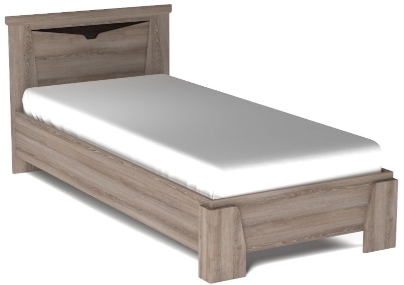 Фото Кровать односпальная Гарда NEW (СМ 90х200) без основания от производителя СБК в Джанкое по цене 5 470 ₽