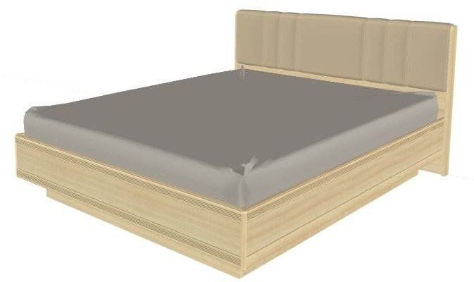 Фото Кровать двуспальная Карина КР-1013 (СМ 160х200) с подъемным механизмом от производителя Лером в Джанкое по цене 41 360 ₽