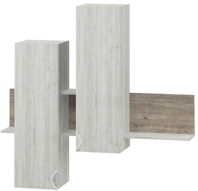 Фото Шкаф навесной Сиэтл 2х секционный от производителя Регина в Джанкое по цене 7 570 ₽