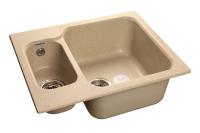 Мойка Granfest GF-S615К (ГР 615х500хh200) (шир.ящ.min 600) (Цвет мойки светло-розовый) в Джанкое от производителя в интернет магазине Планета Комфорта Мойка Granfest GF-S615К (ГР 615х500хh200) (шир.ящ.min 600) (Цвет мойки светло-розовый) в Джанкое от производителя