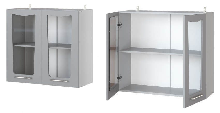 Фото Кухня Парма шкаф навесной АВ-80 от производителя Леко в Джанкое по цене 6&nbsp;660 ₽