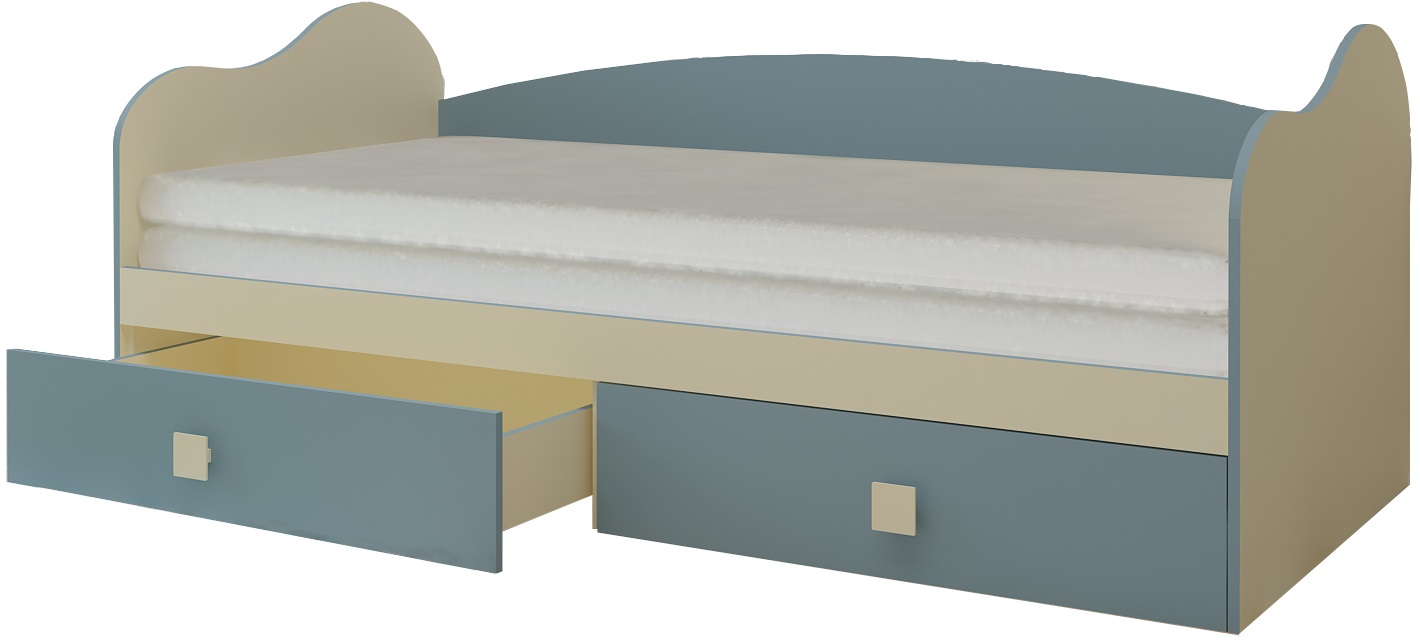 Фото Кровать-тахта Радуга (СМ 80х200) от производителя Горизонт в Джанкое по цене 13&nbsp;460 ₽