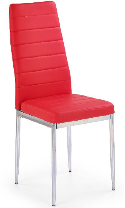 Стул Halmar K70C new ( Обивка стула:экокожа , хром, красный (Halmar ) ) Стул Halmar K70C new ( Обивка стула:экокожа , хром, красный (Halmar ) )