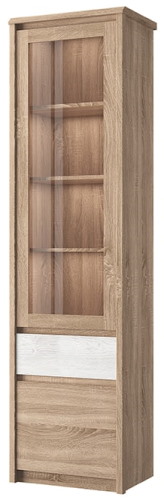 Фото Шкаф с витриной 1V1D1S Сомма (Somma) от производителя Анрэкс в Джанкое по цене 17 680 ₽