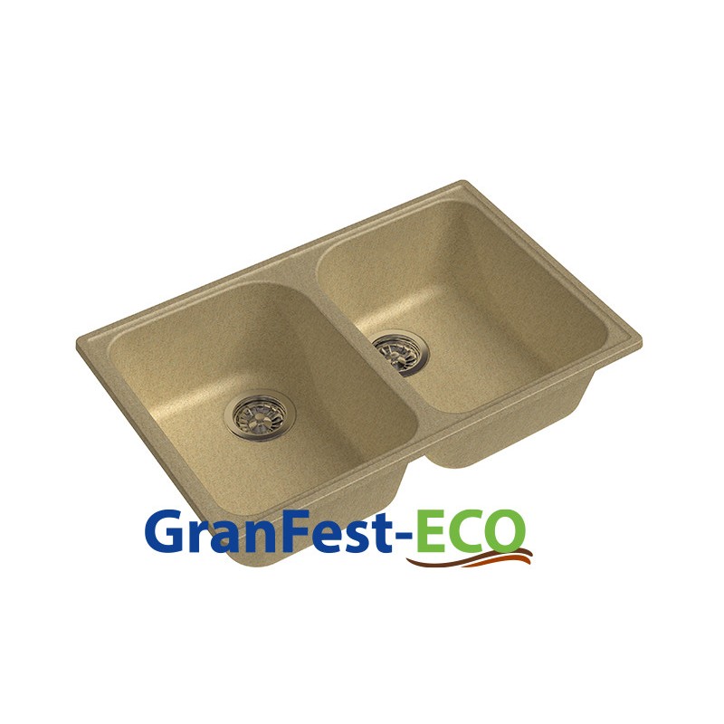 Фото Мойка Granfest eco-15 (ГР 740х480хh200) (шир.ящ.min 720) без сифона от производителя Granfest в Джанкое по цене 4 750 ₽