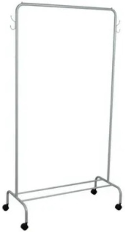Фото Вешалка гардеробная Радуга 2 на колесах от производителя Завод металлических изделий в Джанкое по цене 2 150 ₽