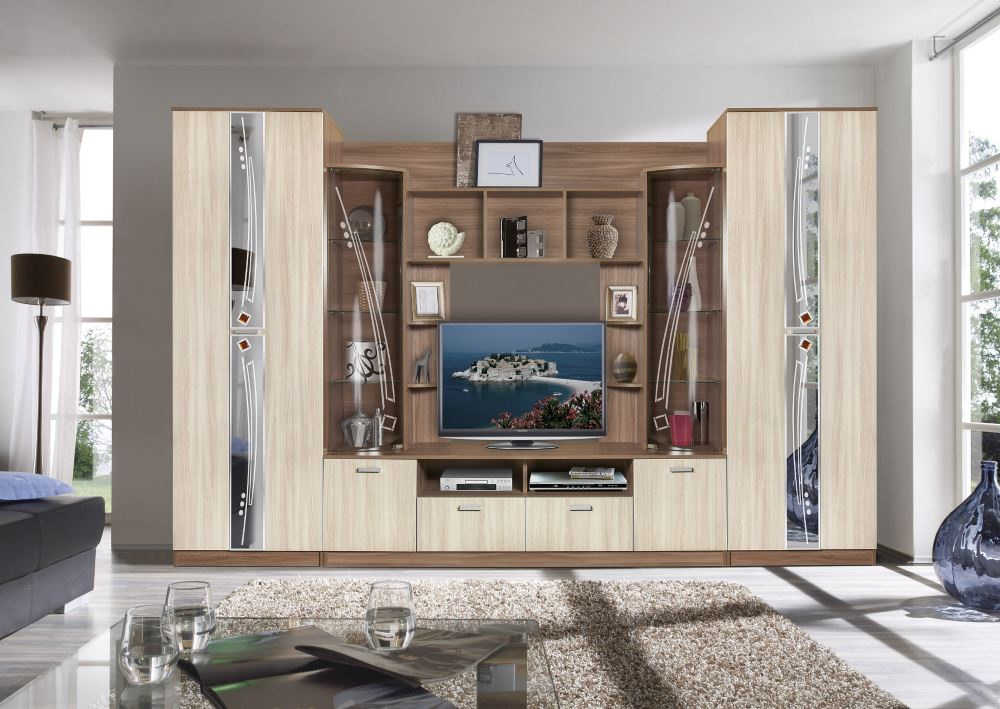 Фото Стенка Мадрид 7 от производителя Мебель Маркет в Джанкое по цене 50&nbsp;950 ₽