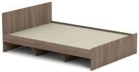 Кровать двуспальная К-14 (СМ 160х200) комплектуется настилом ( 160х200 , ЛДСП , венге , без подъемного мех. , без ящиков , без матраса (Ромис) ) в Джанкое от производителя 