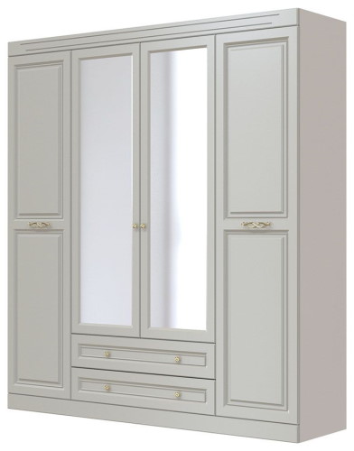 Фото Шкаф Олимп ШР-4 (201) четырехдверный от производителя Браво-мебель в Джанкое по цене 57 900 ₽