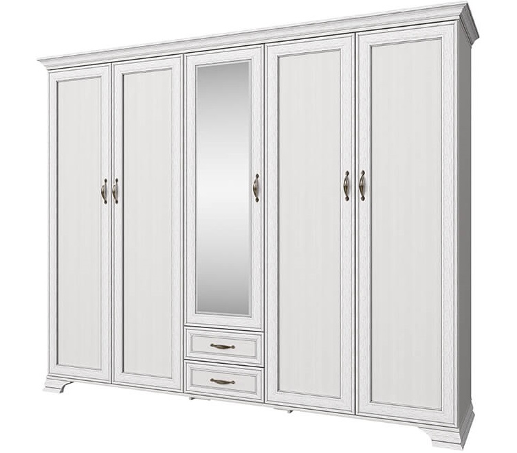 Фото Шкаф 5DG2SZ Тиффани (Tiffany) (259) пятидверный от производителя Анрэкс в Джанкое по цене 108 200 ₽